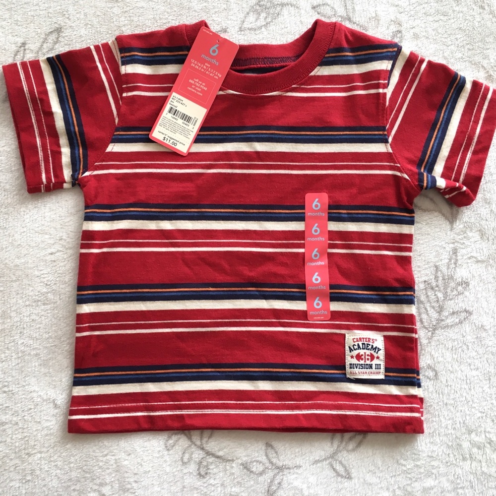Baby Boys Striped Shirt Carter’s 6 Months